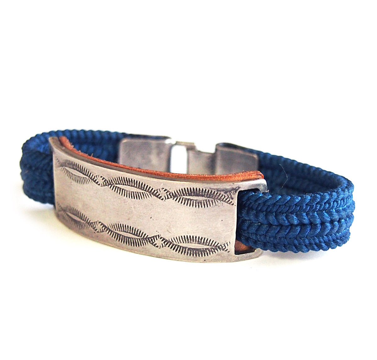 BRAID PLATE ON TURQUOISE BRACELET④
