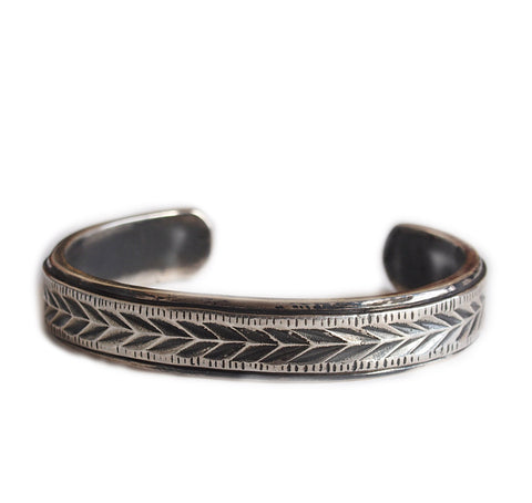 LEATHER PLATE TURQUOISE BANGLE