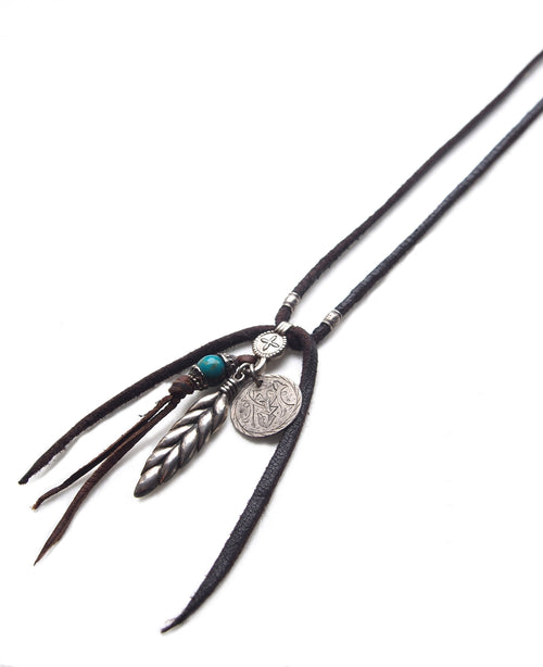 WHEAT NATIVE TQS NECKLACE